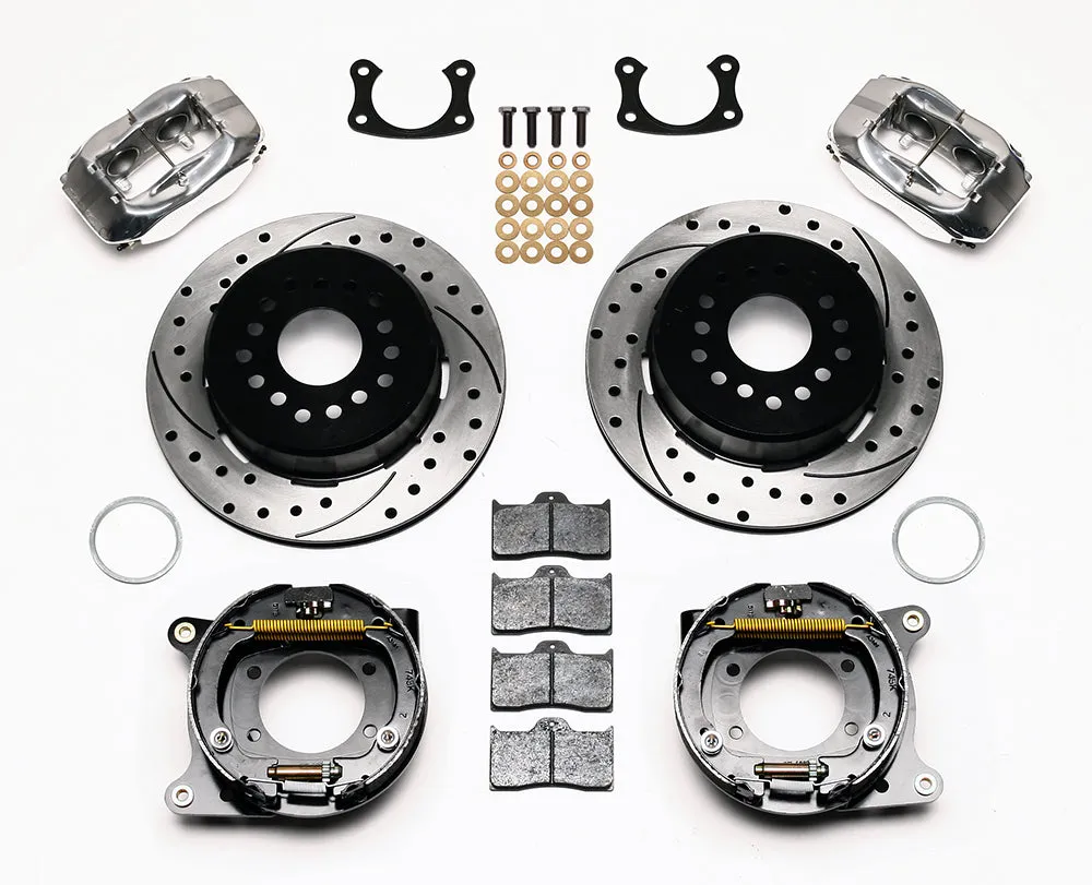 Wilwood FDLI PS P-B Kit Drilled Polished New Big Ford 2.36in Offset product image