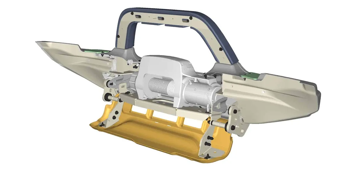 AEV EX Front Bumper for JL Wrangler and JT Gladiator product image