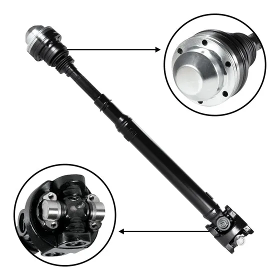 Yukon Gear And Axle New USA Standard Front Driveshaft For Grand Cherokee 31-1 4 Flange to Center Grand Cherokee Frnt d