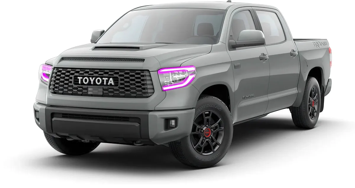 ORACLE Lighting 2018-2021 Toyota Tundra Dynamic ColorSHIFT Headlight DRL Upgrade Kit product image