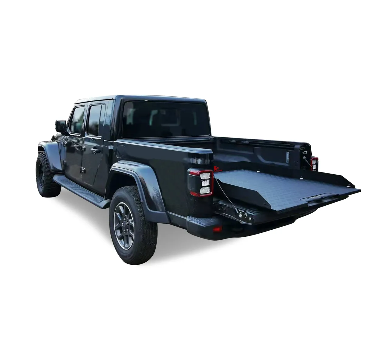 1624 Tacoma/Ranger/Frontier Slide Tray Black product image