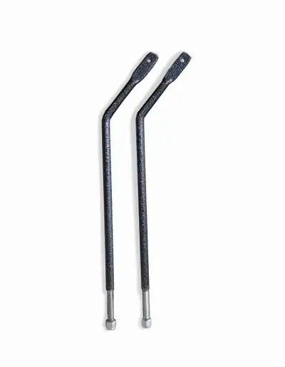 Steinjager Steinjäger Exterior Accessories Gladiator JT 2019 to Present Mirrors Mirror Legs to Fit Door Hinges Black Hammertone