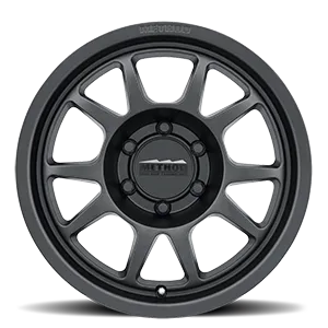 Aluminum Wheels 17x8.5 Bead Grip MR702 Bolt Pattern 6 On 139.7 Offset 0 Lip Size 1.18 Matte Black MB Method product image