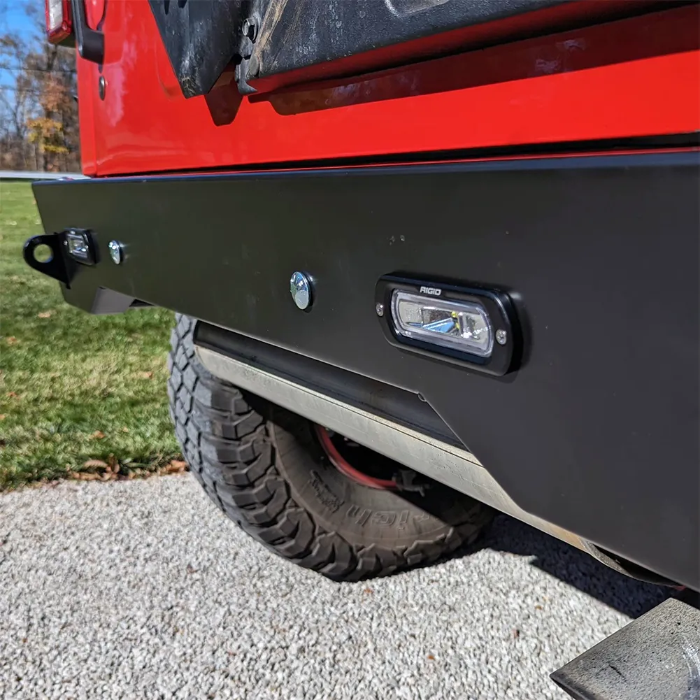 07c Wrangler Krawler Lite High Clearance Rear Bumper Raw product image