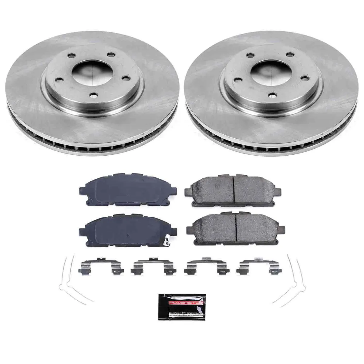 Z17 Direct Replacement Kit: Rotors; Ceramic Pads W/Hardware product image