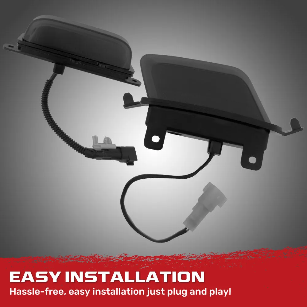 Ford 21-22 Raptor 7-Pc Fender & Hood Light Kit Smoked Lens White or Amber LED Running Lights w/ Startup Light Sequence product image