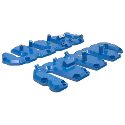 Pacific Performance Engineering Valve Cover Kit Blue w/ Pillars 2004.5-2010 GM 6.6L Duramax PPE Diesel