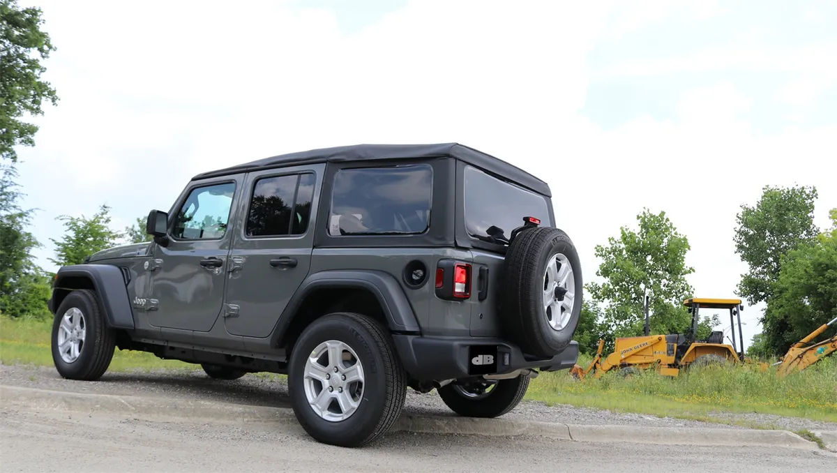 Sport, Touring / 2.5 in Axle-Back Turn Downs | 2018-25 Jeep Wrangler JLU/JL 3.6L, 2019-23 2.0T (21013, 21015) product image