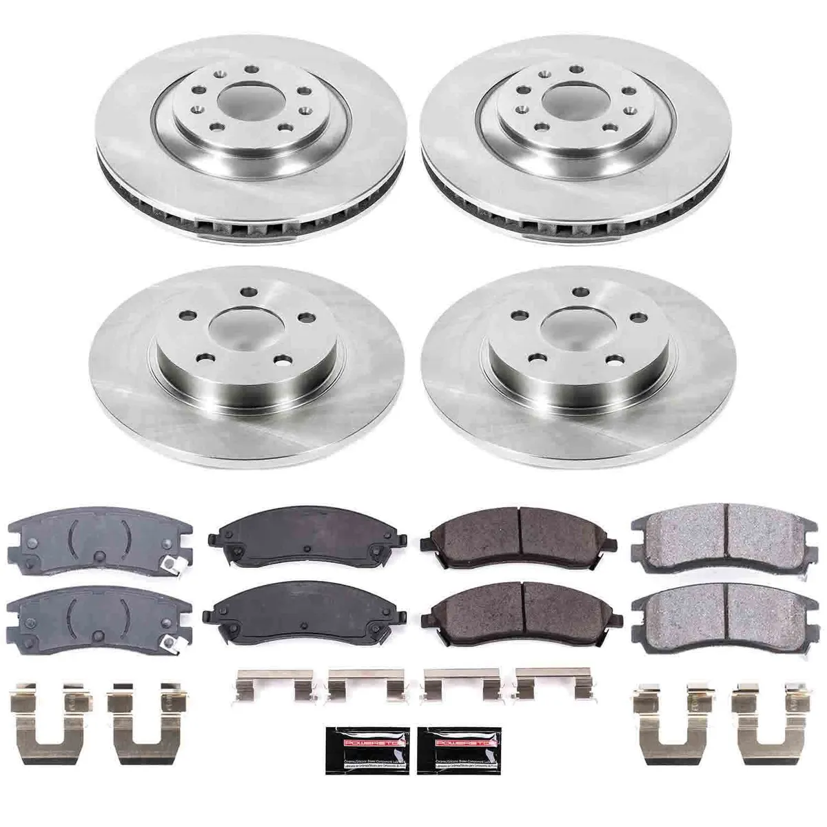 Z17 Direct Replacement Kit: Rotors; Ceramic Pads W/Hardware product image