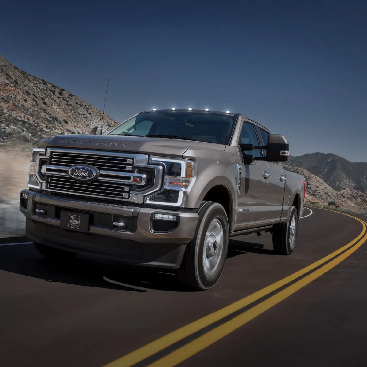 Ford 17-25 Super Duty 5-Piece Ultra Bright RGB Multi-Colored LED Cab Roof Lights Bluetooth App (Fresh Install: For Models That Did Not Come With Factory Cab Lights) - Multiple Lens product image