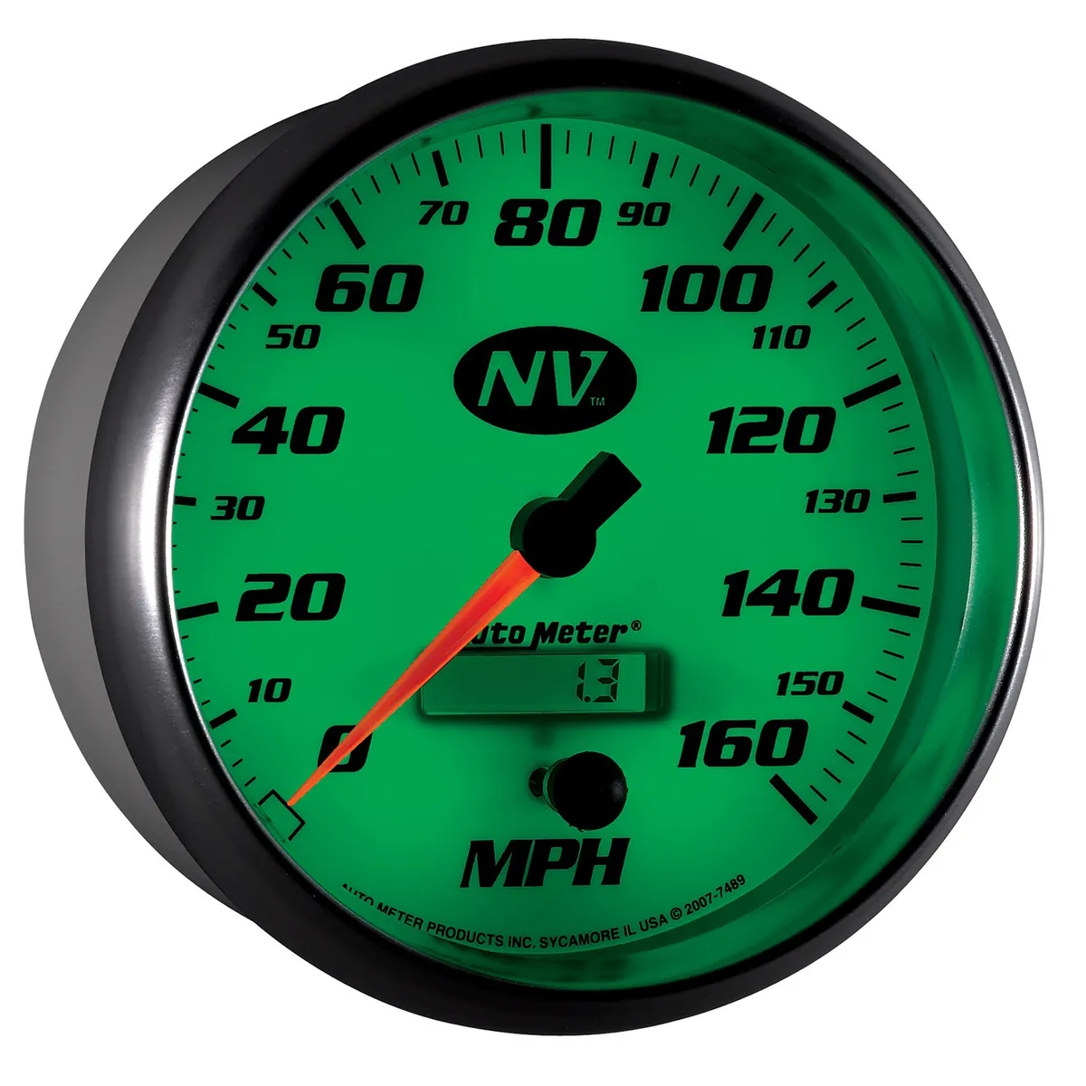 Gauge, Speedometer, 5", 160mph, Elec. Programmable, NV product image
