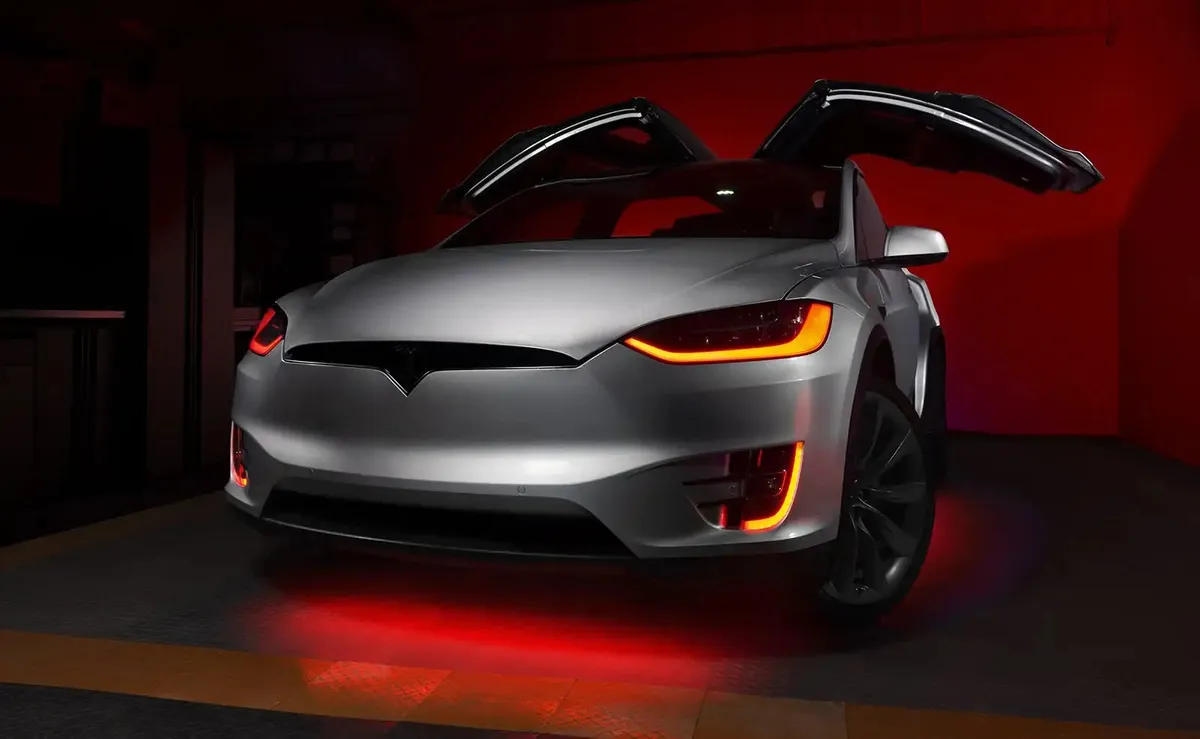 Oracle Lighting 2016-2024 Tesla Model x Dynamic Colorshift Headlight & Fog Light DRL Upgrade Kit - Combo product image