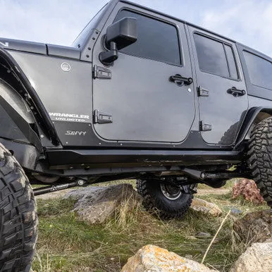 0718 Wrangler Rocker Trim Kit Raw product image