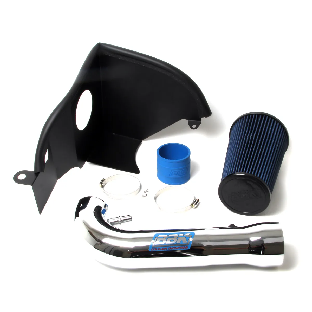 Ford Mustang V6 Cold Air Intake Kit Powder Coated Chrome 05-10 product image