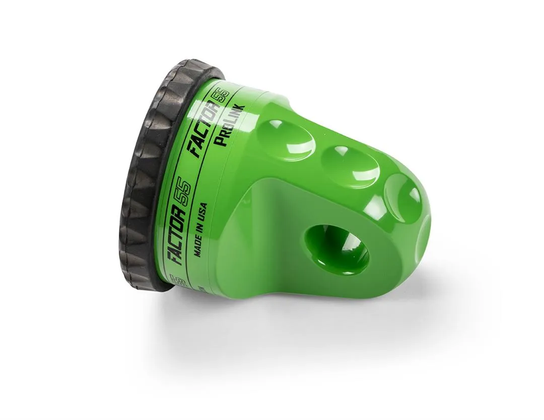 Factor 55 00015-08 Prolink Winch Shackle Mount -- Green product image