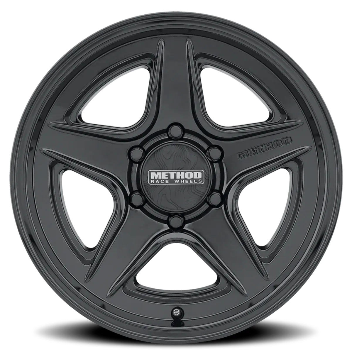 Aluminum Wheels 20x9 MR319 Bolt Pattern 6 On 139.7 Offset 18 Lip Size 1.06 Gloss Black GB Method product image