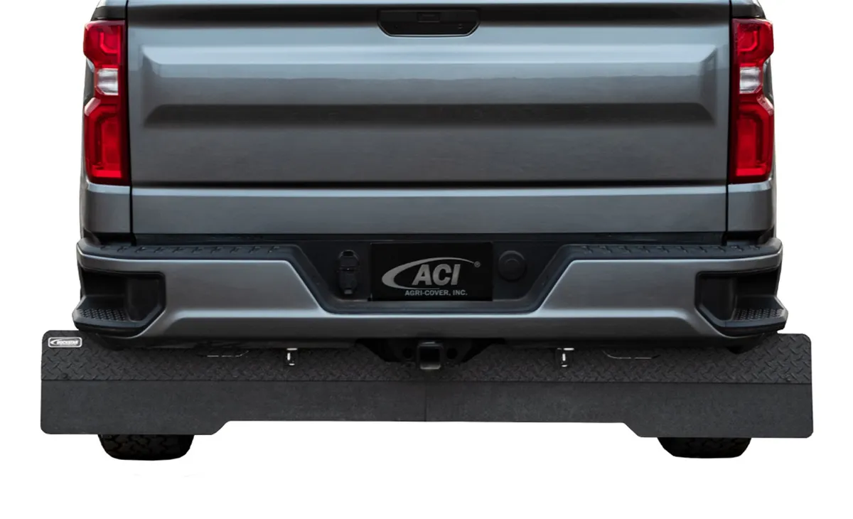 17c F250/F350 Super Duty(Gas Only)full Width Tow Flap Black Diamond Mist Tonneau Cover product image