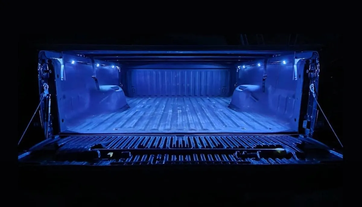 4 Foot Universal Bed Rail Cargo Area Rock Crawler LED Light Kit 2-Piece Set Mounts Under Passenger and Drivers Side product image