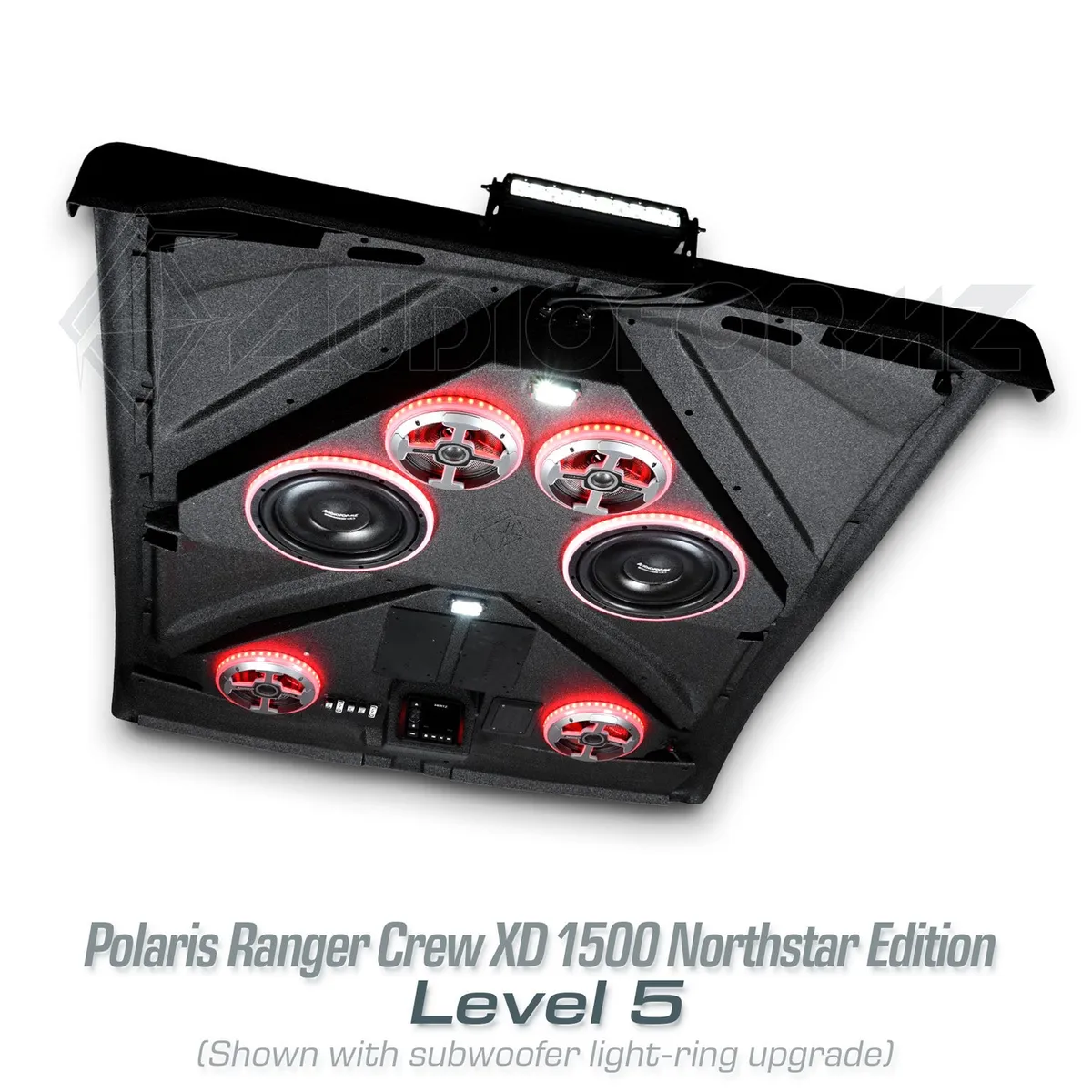 24c Polaris Ranger Crew Northstar/Cab xd 1500 Stereo Tops (4door) Level 5 product image