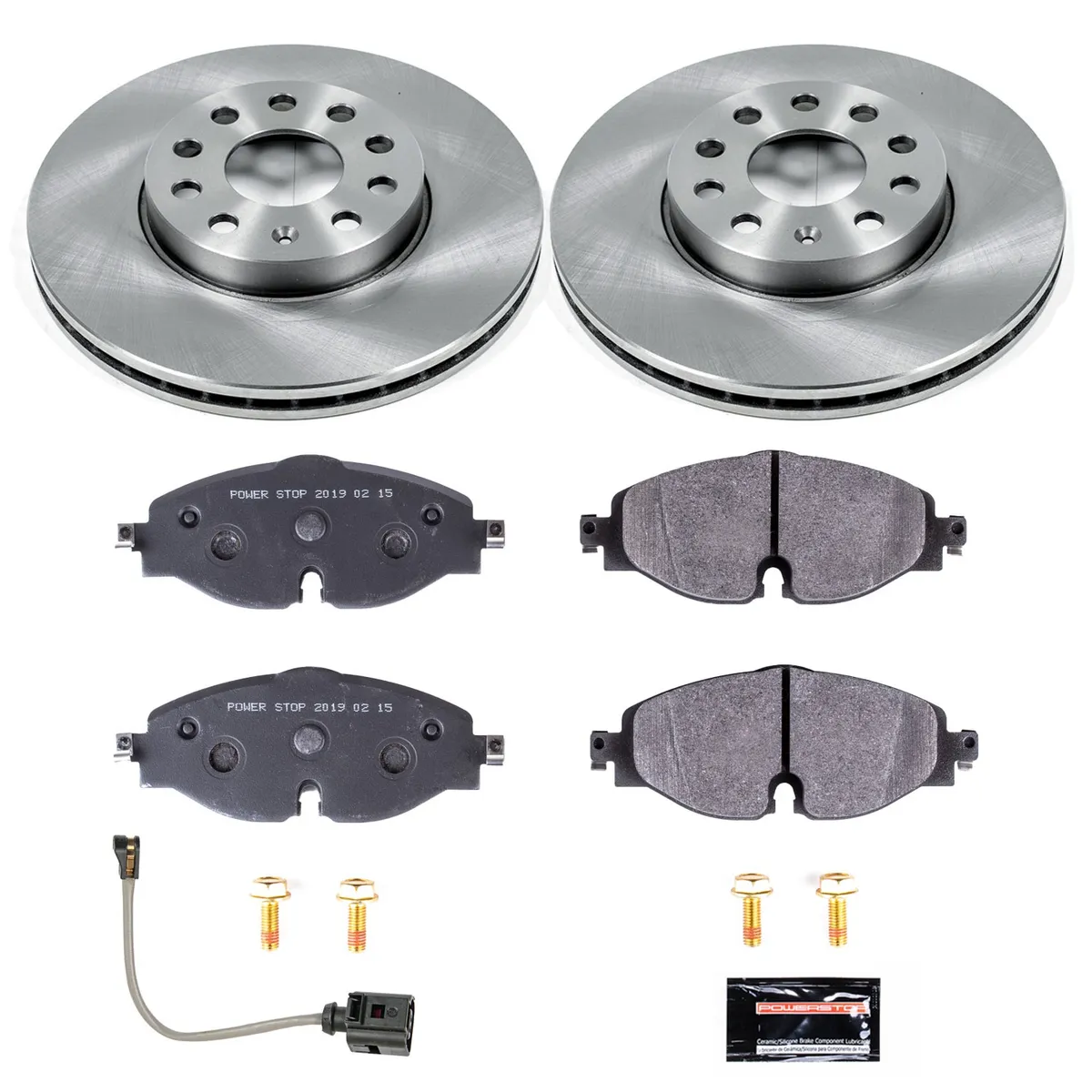 Track Day Spec Kit-Stage 2 Kit For Spec Racing Series/Advanced Track Day Enthusiasts: Rotors And Pads-For Use W/Race Tires product image