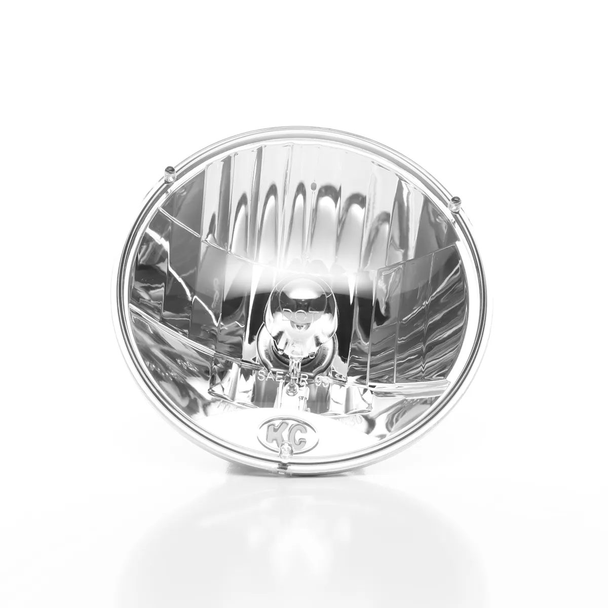 KC HiLiTES 42302 KC Headlight H4 Halogen 7in Dot 2-Light - 2007-2018 Jeep Wrangler JK 2/4-Door product image