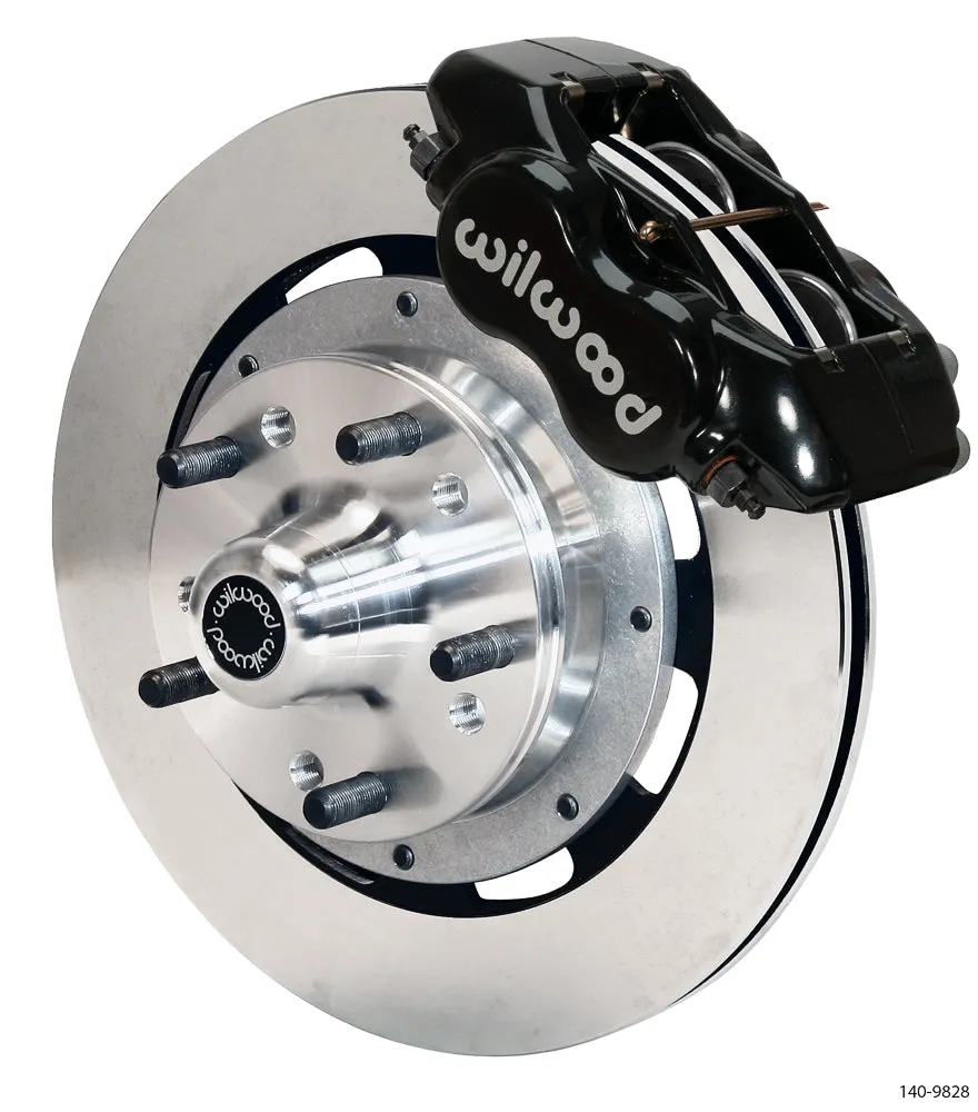 1962 - 1972 Dodge, Plymouth Forged Dynalite Big Brake Front Brake Kit (Hub) - 140-9828 product image