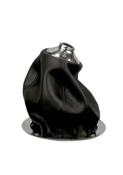 Lokar Classic Shifter Boot Kit; Incl. Boot/Stainless Screws/Polished Stainless Boot Ring;