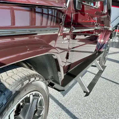 Rock-Slide Engineering Mercedes-Benz G-Wagen Step Sliders Drivers Side Rock Slide Engineering