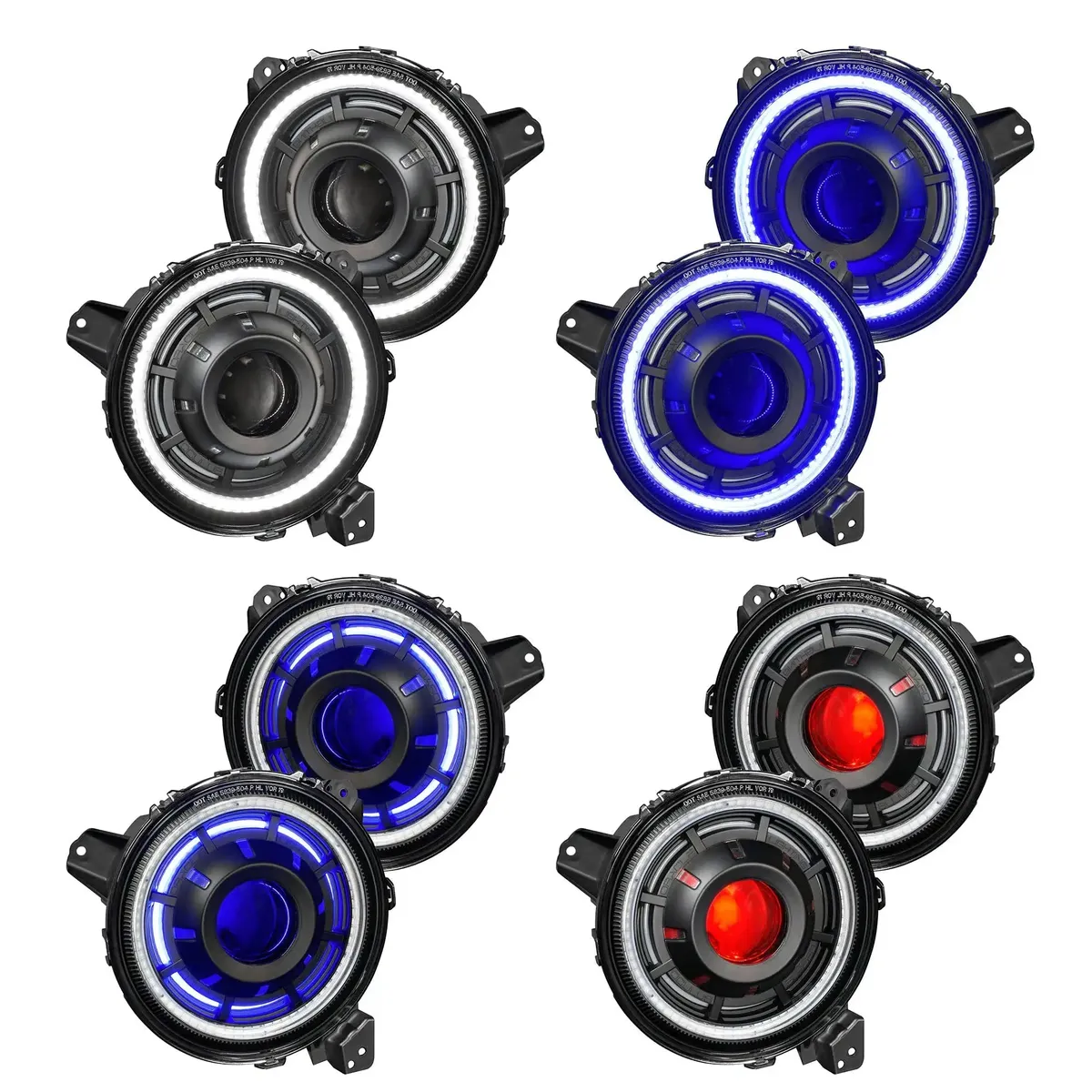 ORACLE Lighting Oculus™ ColorSHIFT Bi-LED Projector Headlights for Jeep JL / Gladiator JT product image