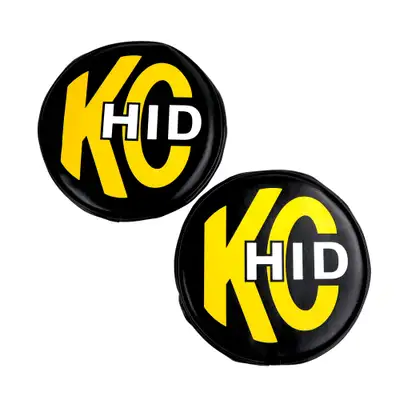 KC HiLiTES KC HiLiTES 5818 KC Cover 8in Vinyl HID Black Yellow PR