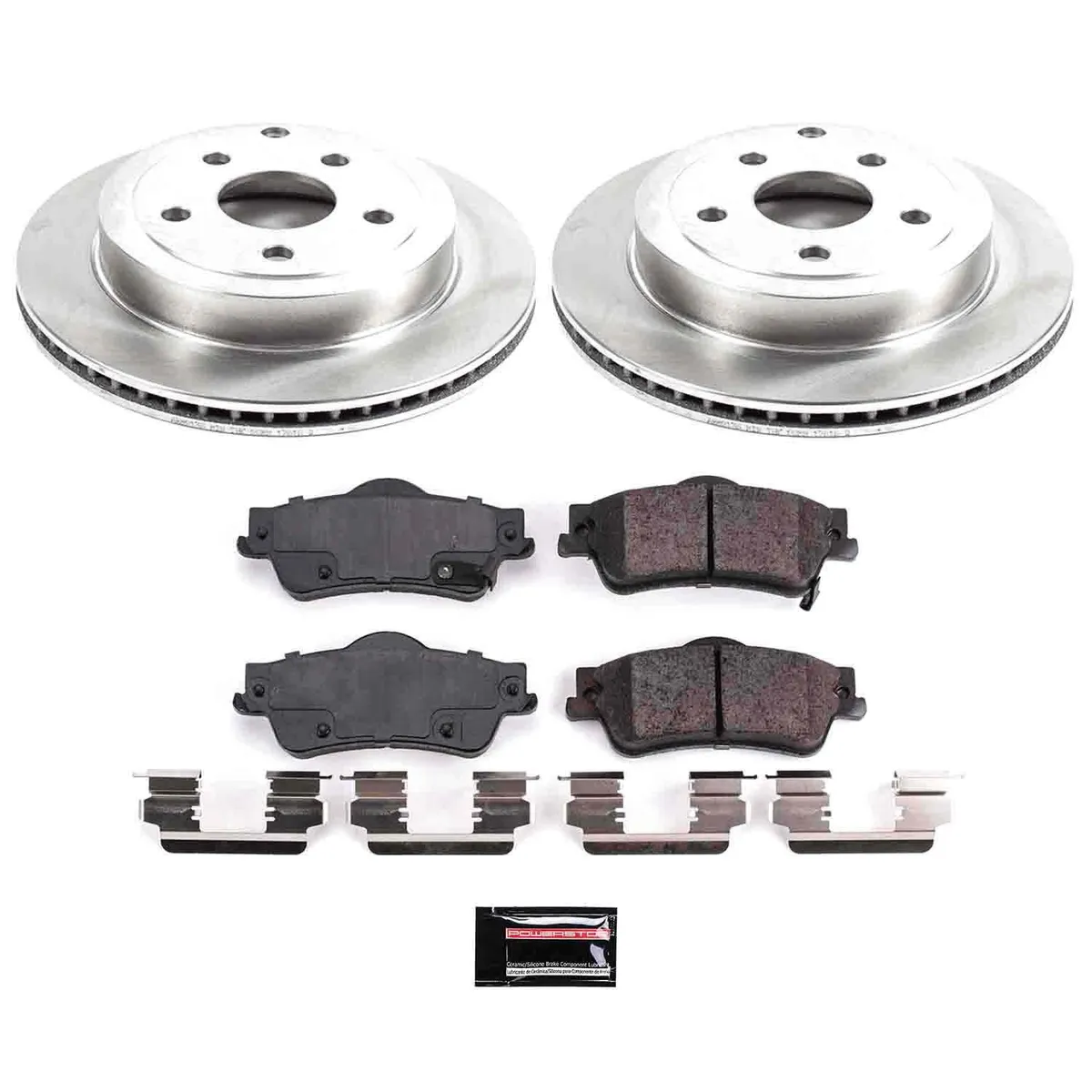 Z17 Direct Replacement Kit: Rotors; Ceramic Pads W/Hardware product image