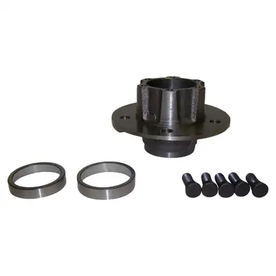 Crown Automotive Jeep Replacement 1976-1977 CJs w/ Drum Brakes;For 1976 Check Bearings w/ 1-1-3/4" and 1-1-5/8" Use J8136650