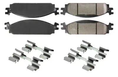 StopTech Posi-Quiet Ceramic Brake Pads with Shims and Har