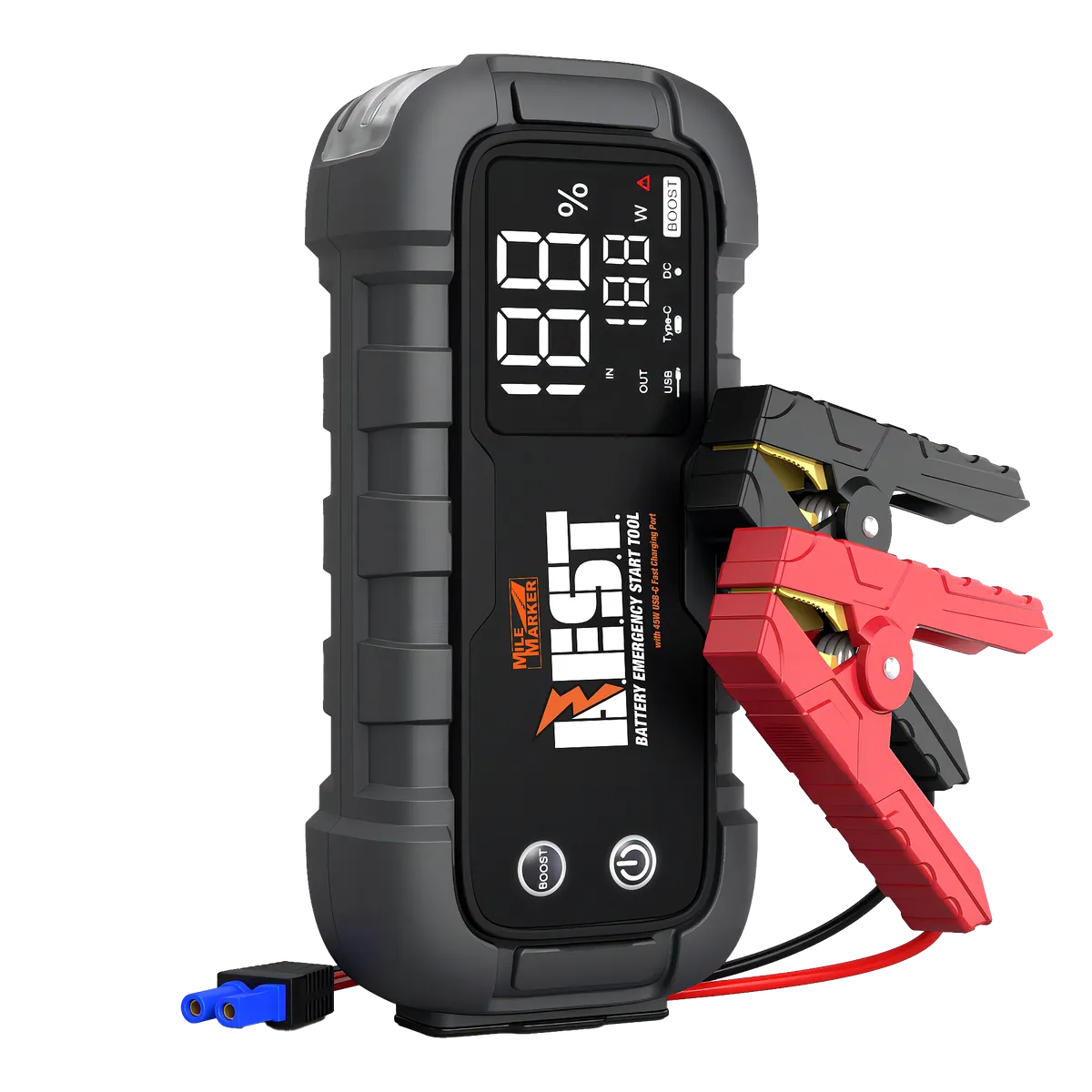 Mile Marker 32001 B.E.S.T. - Battery Emergency Start Tool, Heavy Duty Jump Starter product image