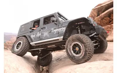 Rock-Slide Engineering 0718 Wrangler JK 4 Door Stepslider Skid Plate Exoarmor