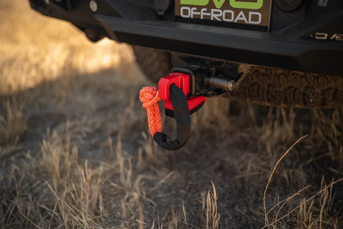 DV8 Offroad Xtract Hitch Skid Plate - Black product image