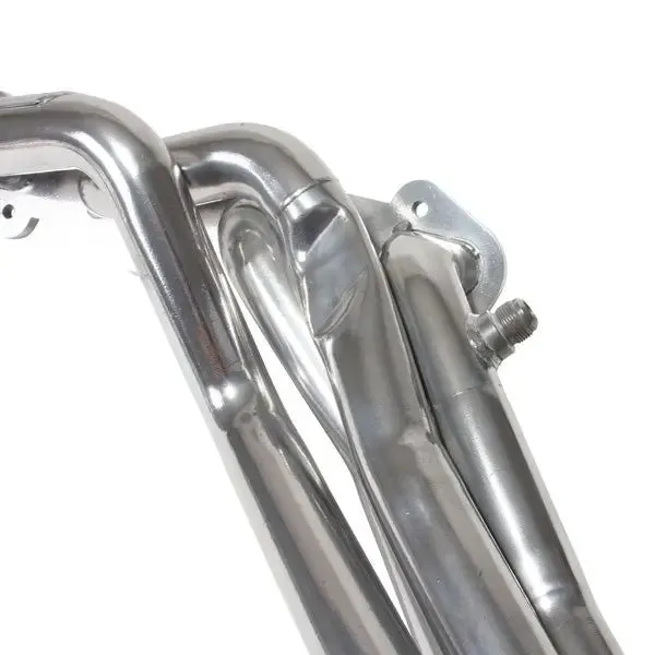 Ford Mustang Cobra Mach 1 1-5/8 Long Tube Exhaust Headers Polished Silver Ceramic 99-04 product image