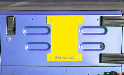 Steinjager Wheels and Tires 1997-2006 Spare Tire Delete Plate Lemon Peel