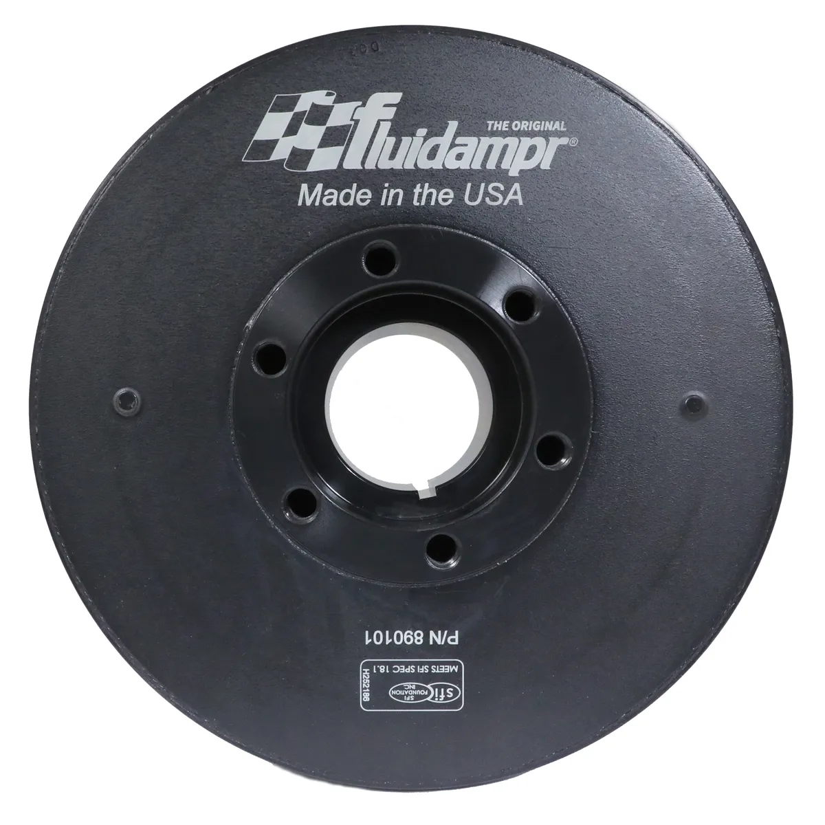 Performance Diesel 6.6L Chevy Duramax 2001-2005 External Balance Steel Black Zinc Finish O.D. 8-38 In. Performance Damper product image