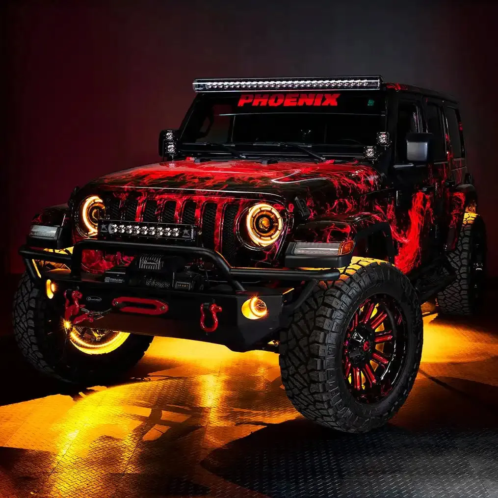 ORACLE Lighting Oculus™ ColorSHIFT Bi-LED Projector Headlights for Jeep JL / Gladiator JT product image