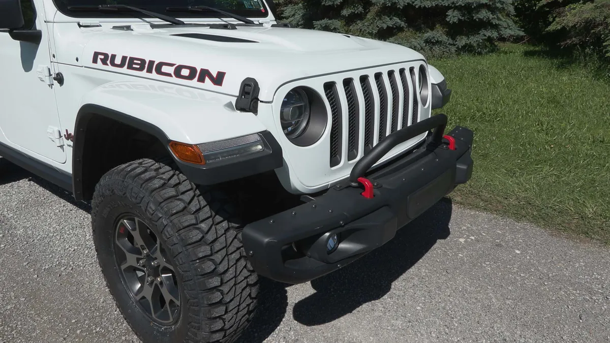 Black Matte Finish;Steel Construction;Bar is 2 in outside diameter;Installs as an accessory to the Factory Modular Steel Bumper product image