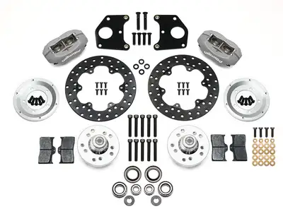 Wilwood Brakes 1960 - 1972 Dodge, Plymouth Forged Dynalite Front Drag Brake Kit - 140-2712