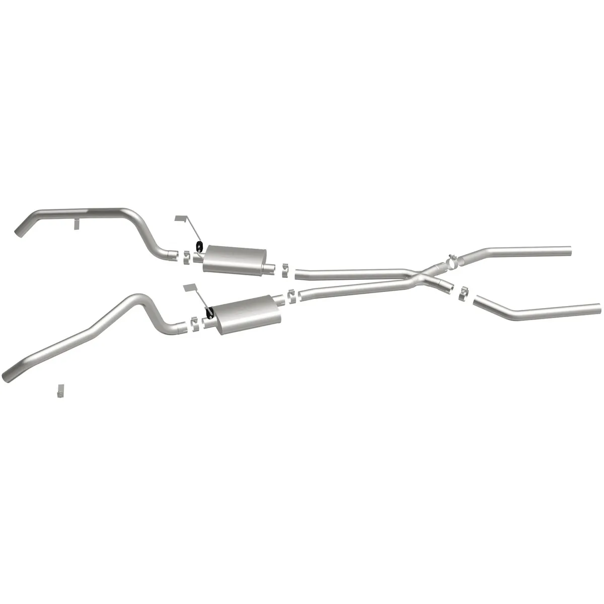 MagnaFlow Exhaust Products 15896 Street Series Stainless Crossmember-Back System product image