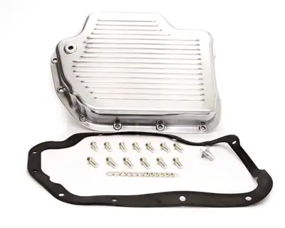 Racing Power Company Transmission Pan Turbo 400 Polished Aluminum
