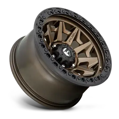 Fuel Off-Road Aluminum Wheels 17X9 Covert D696 6 On 139.7 Matte Bronze Black Bead Ring 106.1 Bore 1 Offset Multi Spoke Fuel Off Road Wheels