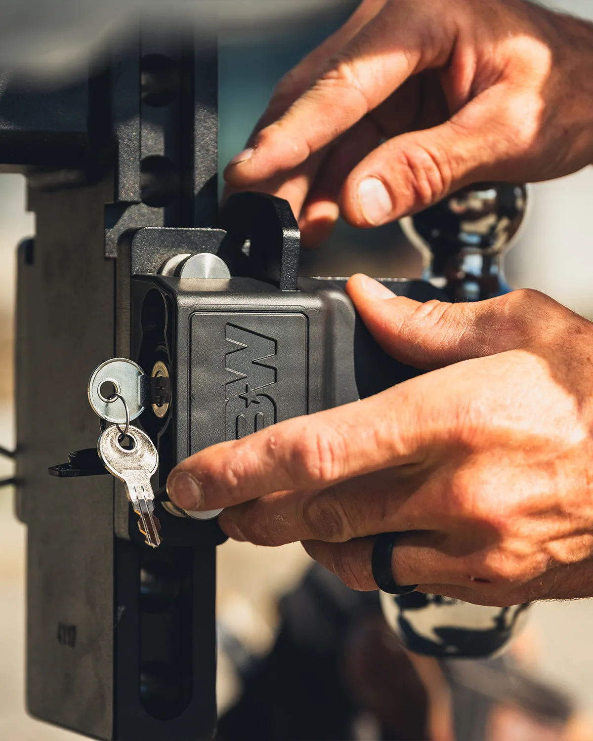 B W Tow Stow Pin Lock TS51241 product image