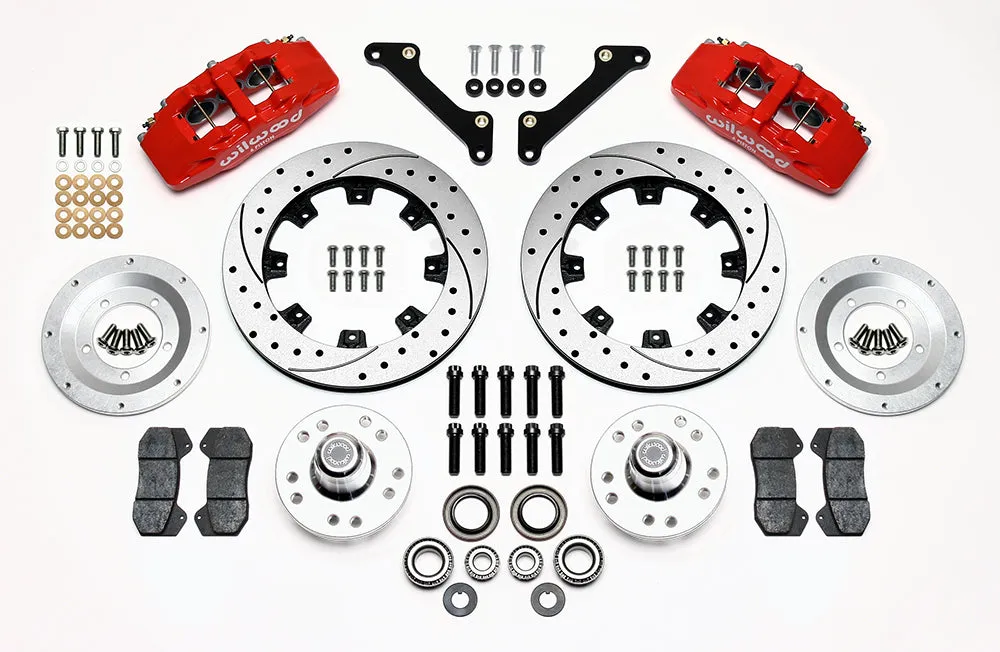 1979 - 1990 Buick, Chevrolet, Oldsmobile, Pontiac Forged Dynapro 6 Big Brake Front Brake Kit (Hub) - 140-12836 product image