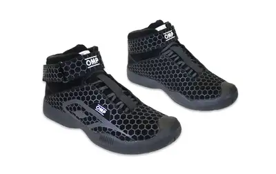 OMP Racing INC Omp Pit Crew Shoes Sfi Black Size 12