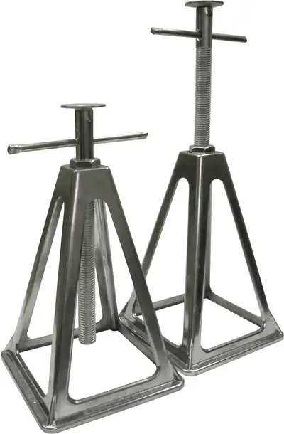 Ultra Fab Products Trailer Jack Stacker Style Extends From 11in to 17in 6000 Lbs Set of 2