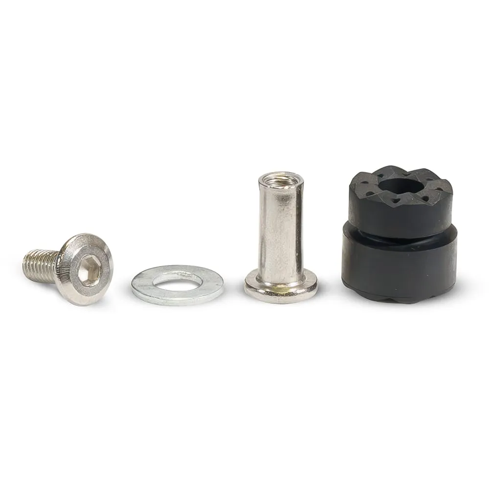 90, 100, 200, 300, 400, 450 Series Rubber Vibration isolators with Improved Mounts, Stealth Black, Set of 4 product image
